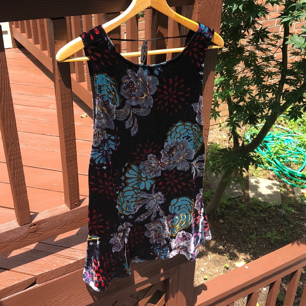 Free people velvet dress